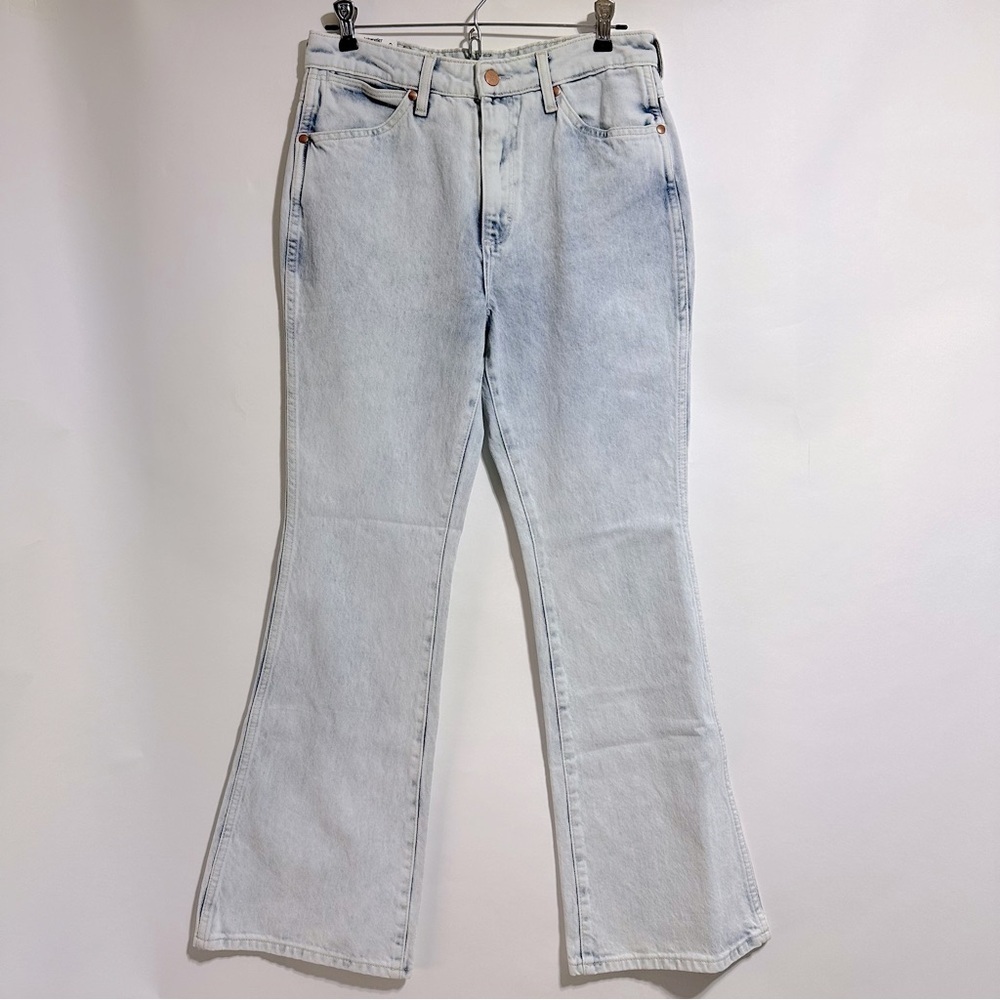 NWT WRANGLER Westward 626 High Rise Bootcut Jeans Storm Ultra Light Wash size 28 - Picture 4 of 12